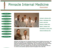 Tablet Screenshot of pinnaclemed.com